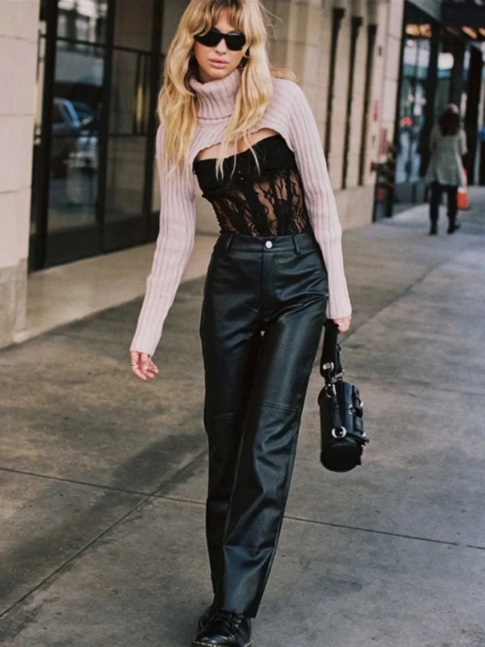 NWOT Princess Polly Vegan Leather Macey Pants